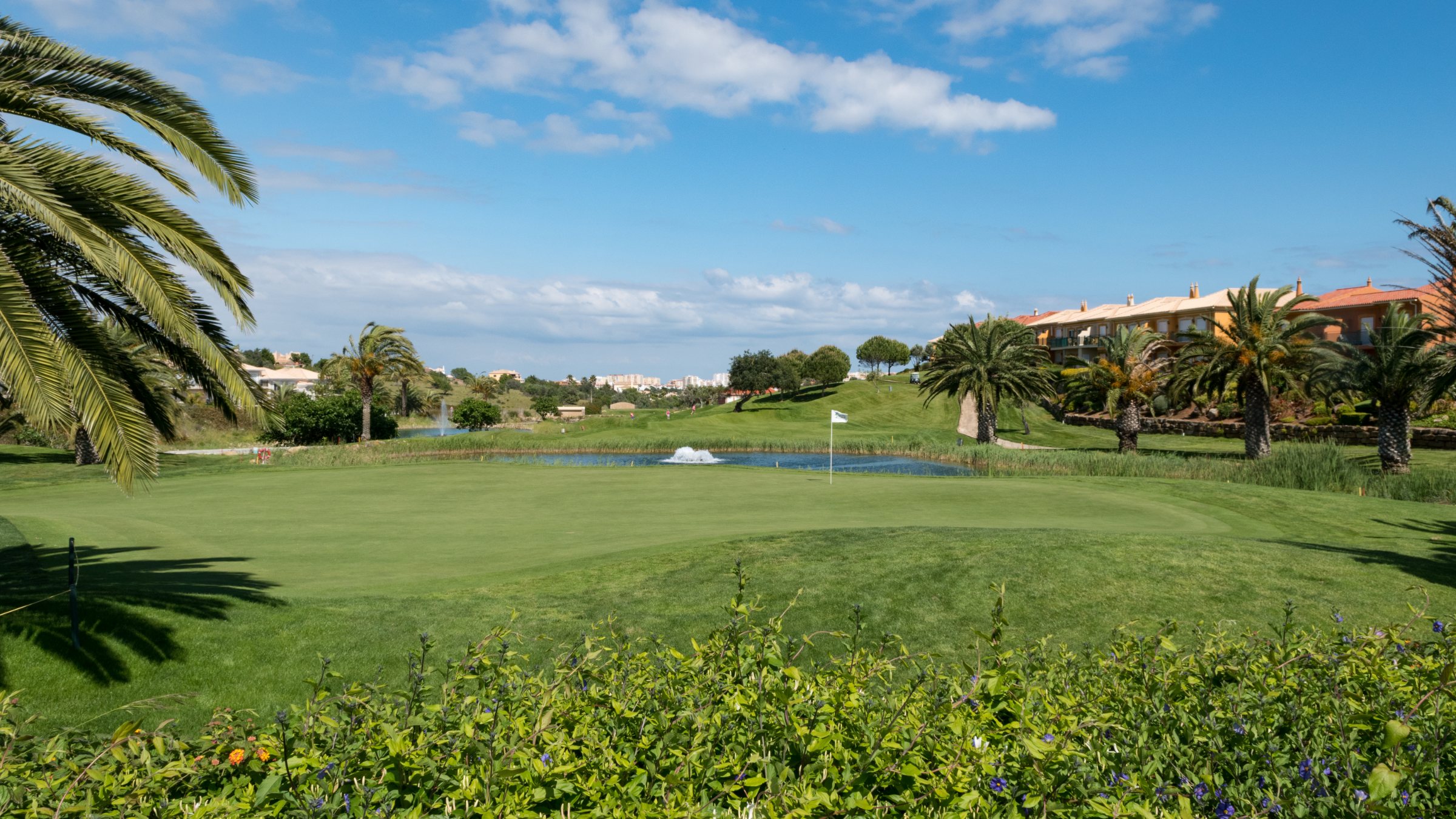A golf course in Lagos, Algarve, Portugal