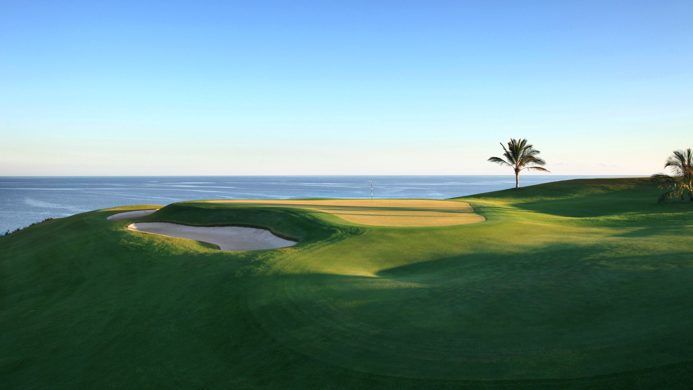 A seaside hole at Meloneras Golf, Gran Canaria